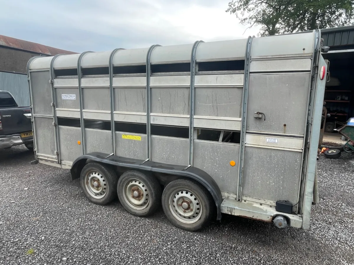 Ifor Williams 14ft x 5ft 10” cattle trailer - Image 2
