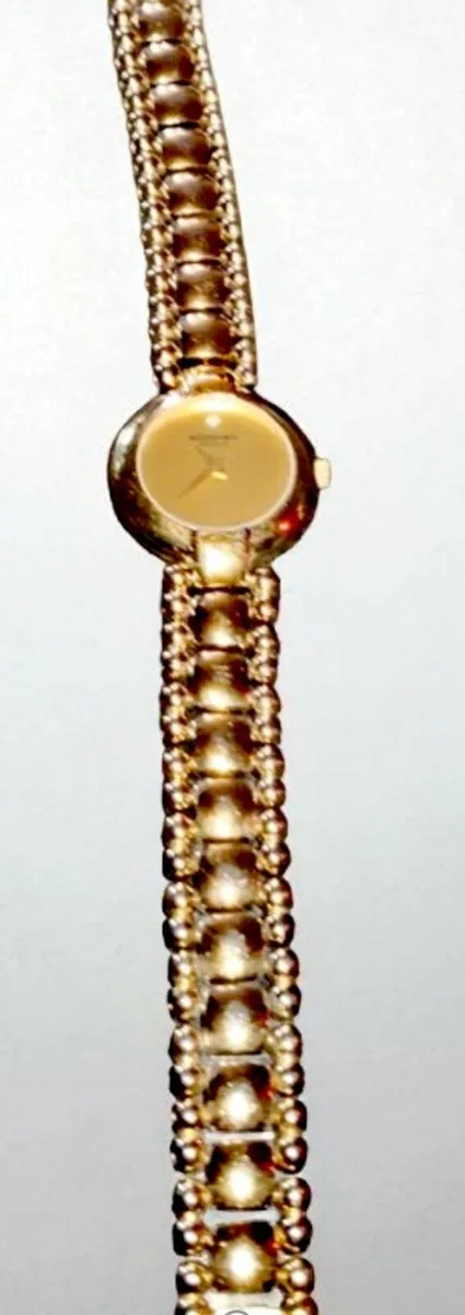 Raymond Weil 18k gold plated diamond watch - Image 1