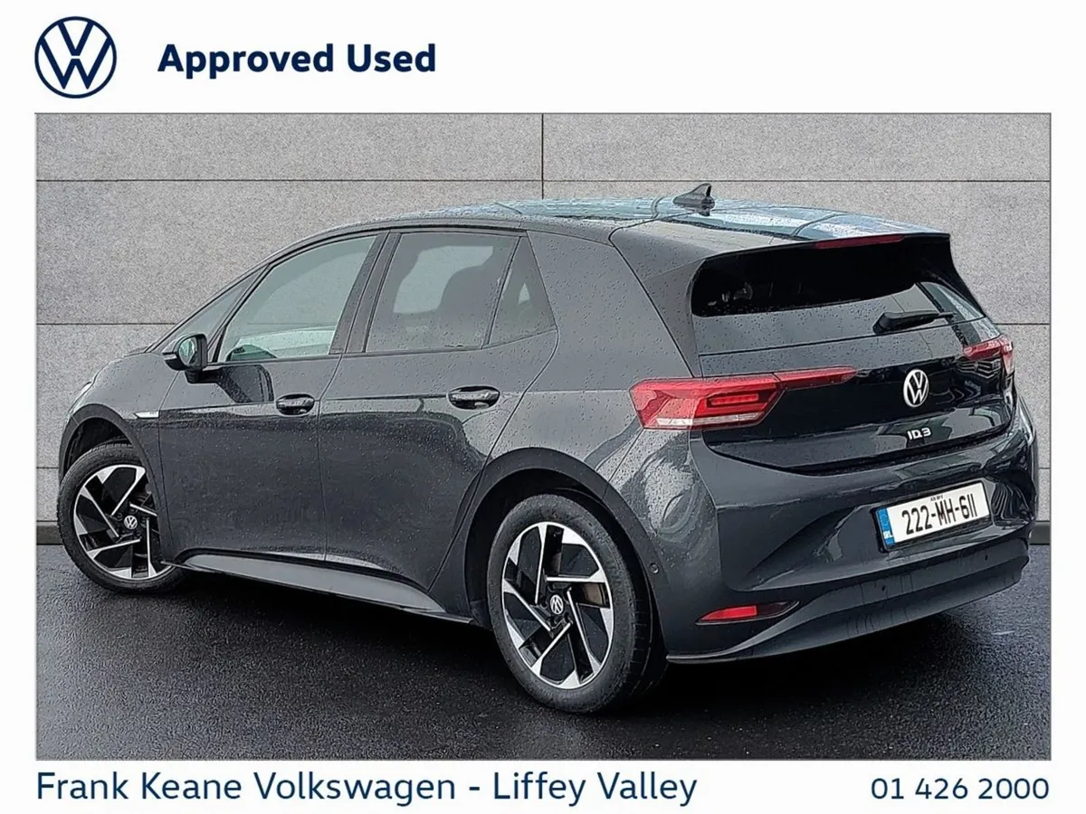Volkswagen ID.3 58kwh Life DX 204HP  rear View Ca - Image 3