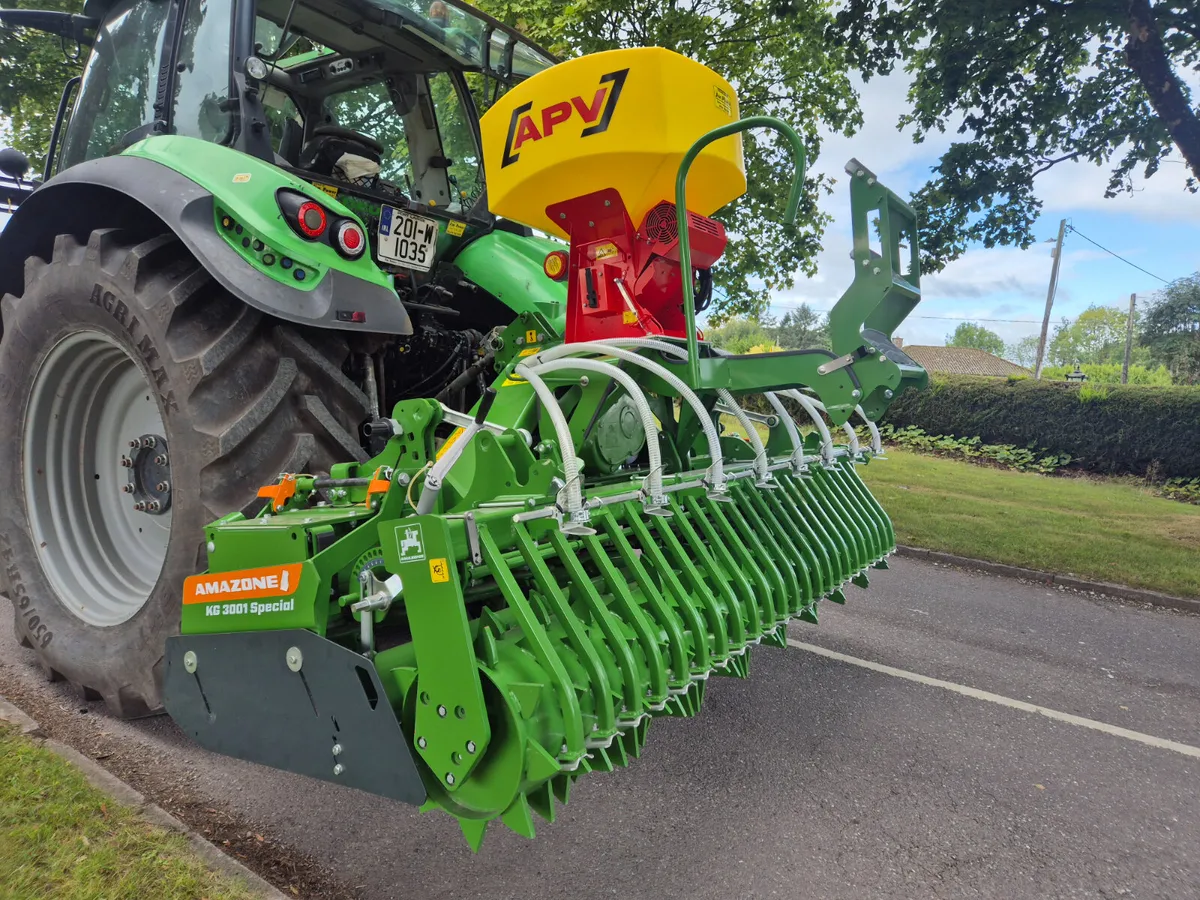 New Amazone Power Harrow with Apv seeder - Image 2