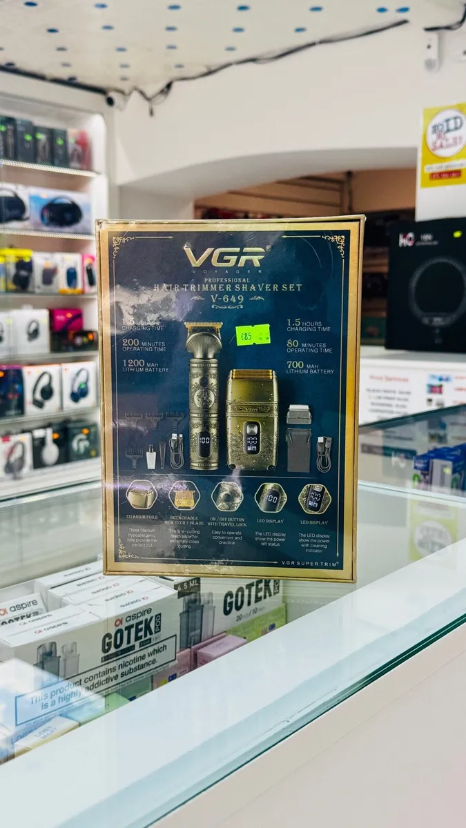 Hair Trimmer Shaver Set
