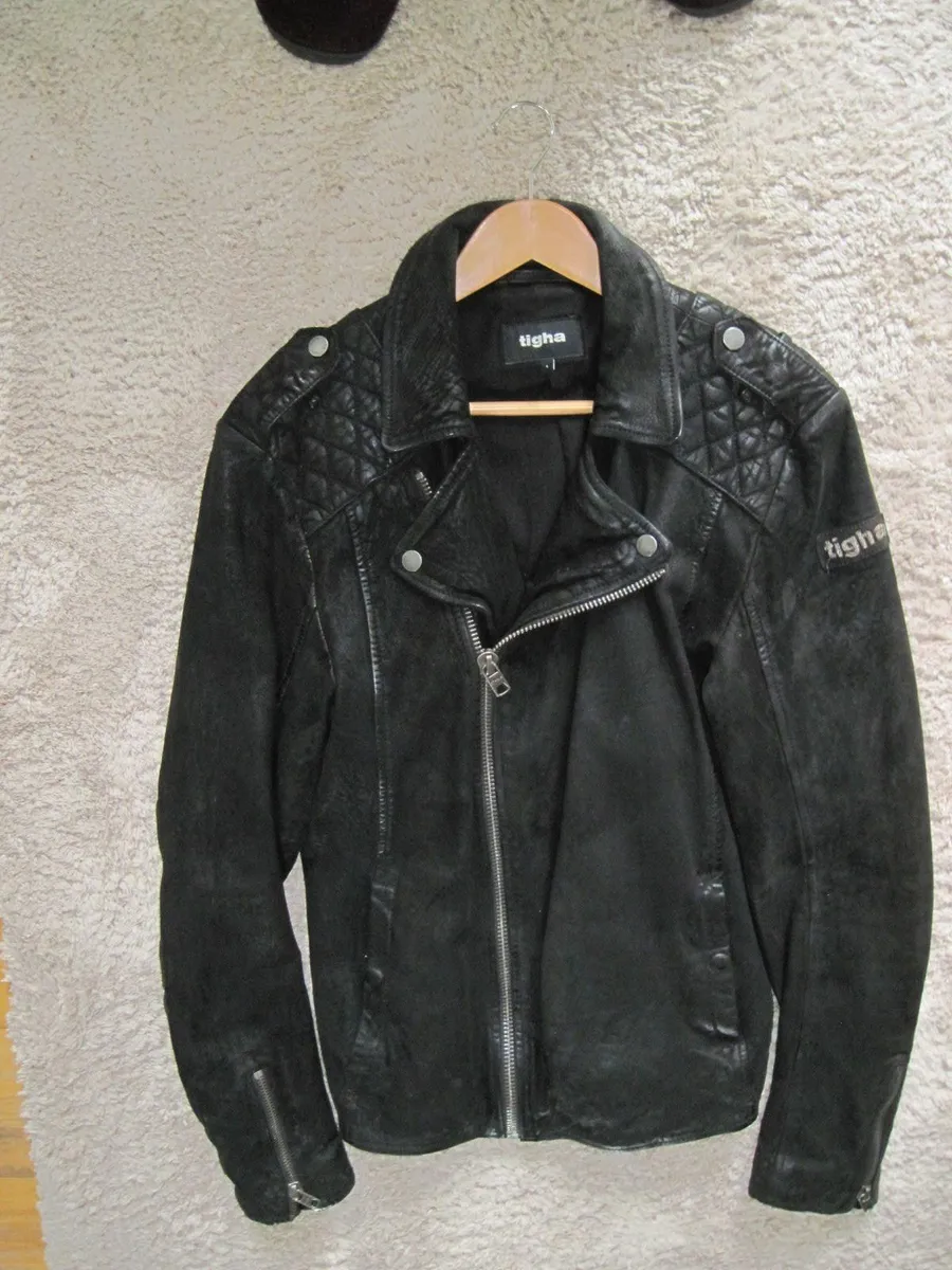 Tigha Leather Jacket - Image 3