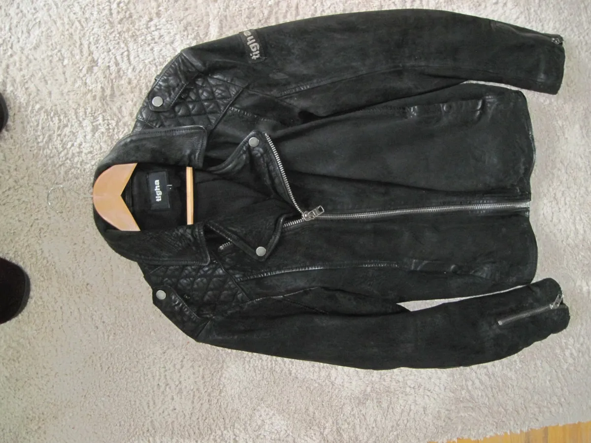 Tigha Leather Jacket - Image 1