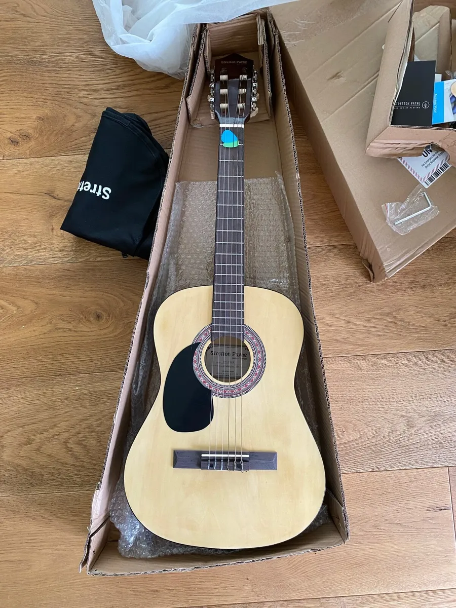 LEFT Handed 3/4 acoustic guitar - Image 1