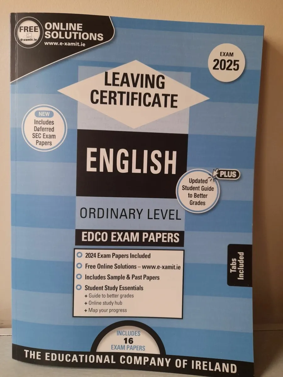 Leaving cert English - ordinary level text book 25