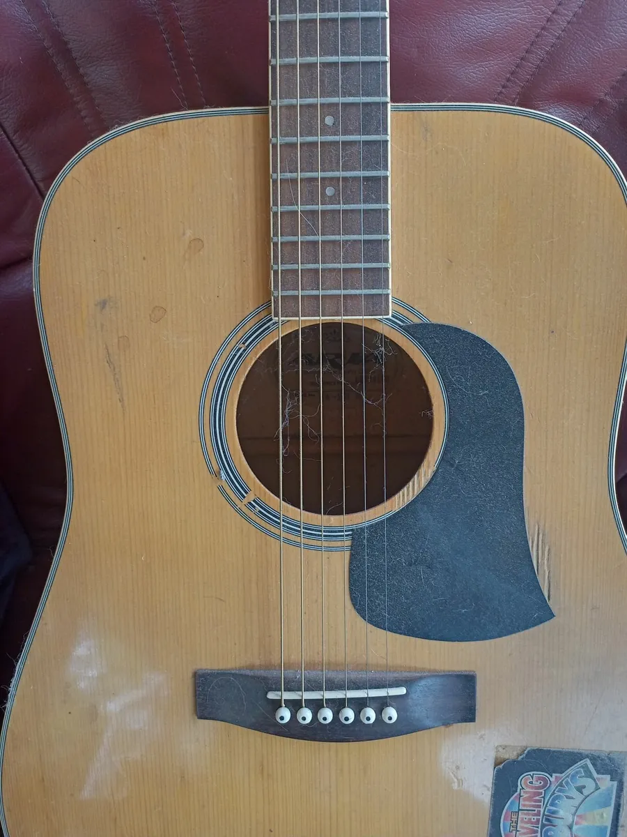 Aria Electo Acoustic Guitar - Image 3