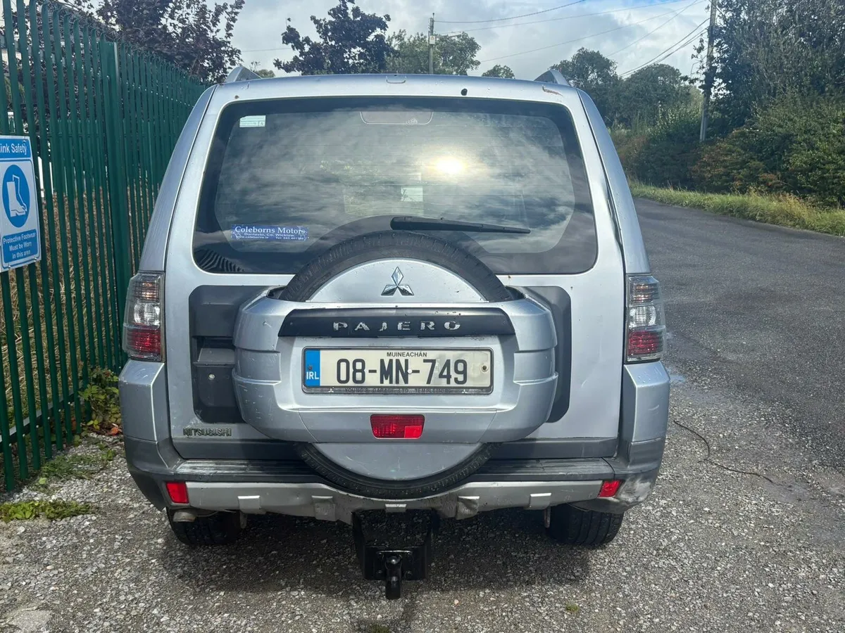 08 MITSUBISHI PAJERO LWB TAX & TEST - Image 3