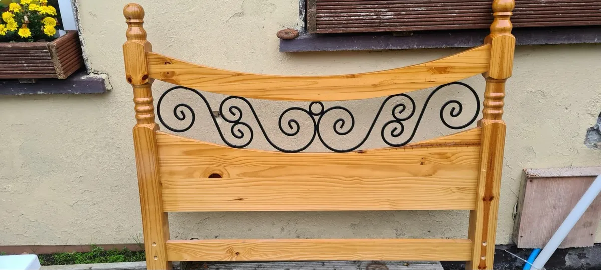 Quality Solid Pine Double  Bed - Image 2