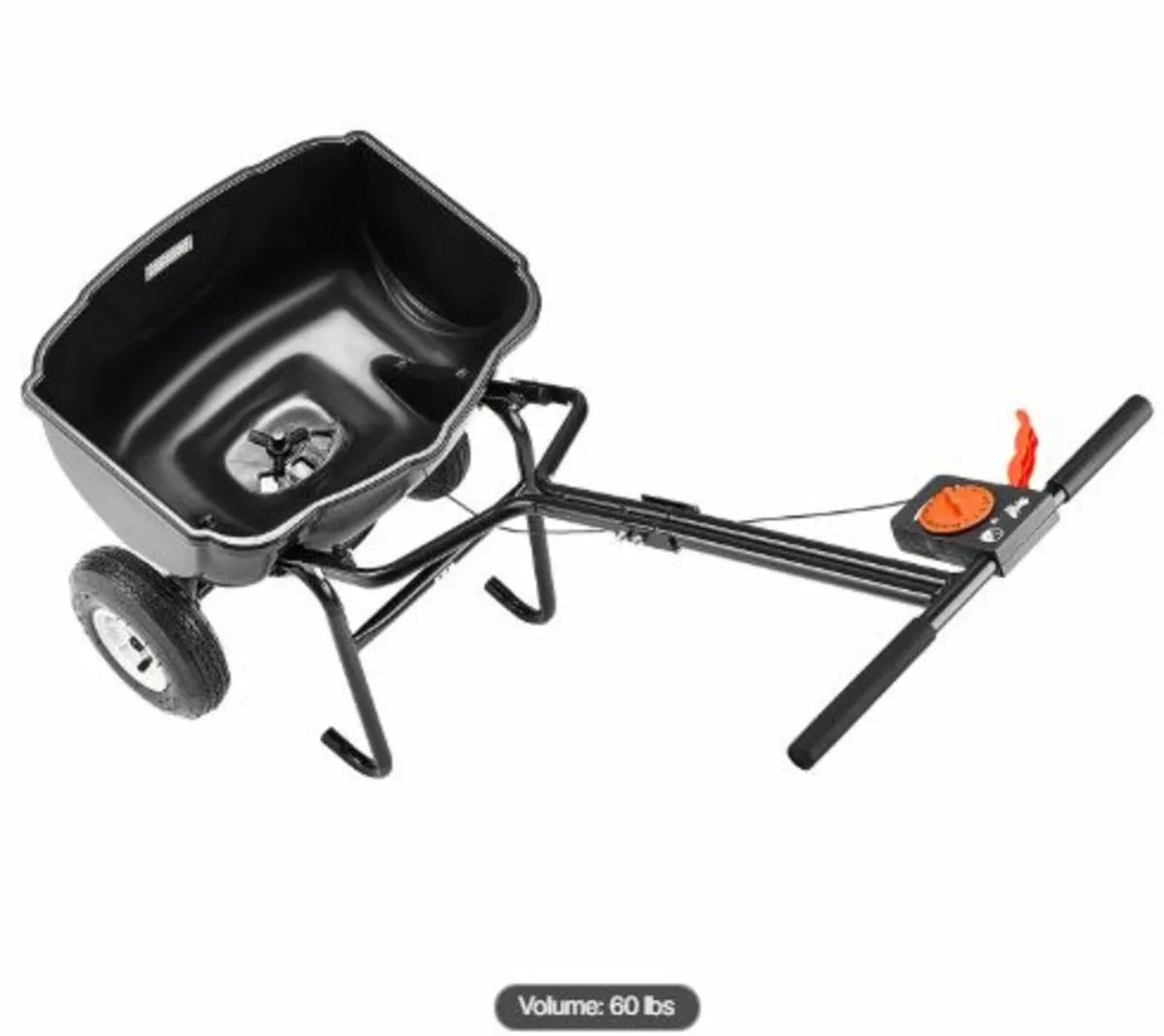 Walk-Behind Push Broadcast Spreader 60LBS 0-9.8ft - Image 4