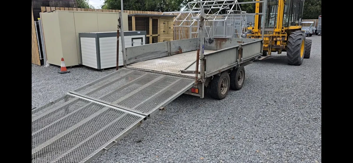 Nugent 10x6'6 builders dropside trailer ramp door - Image 1