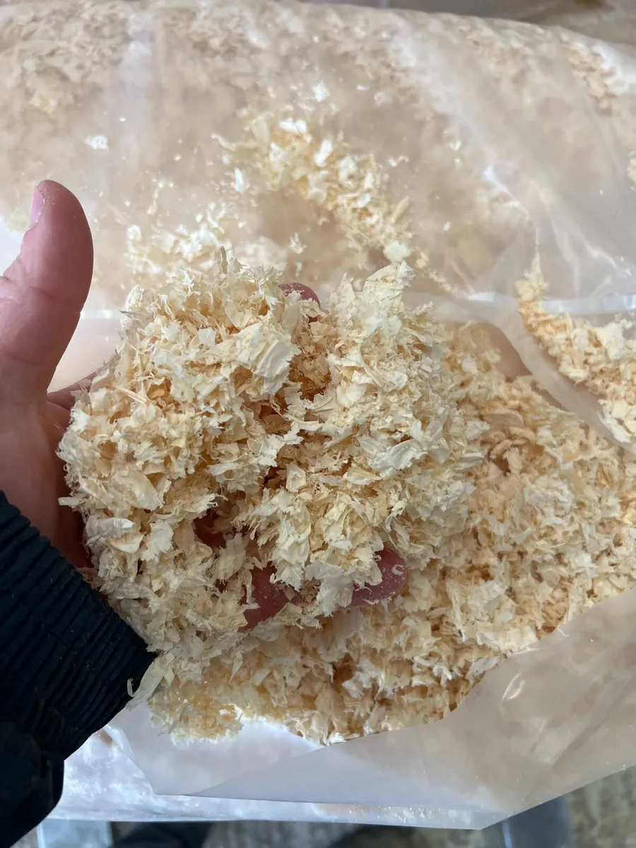 Premium Wood Shavings in 25kg Bales - Image 2