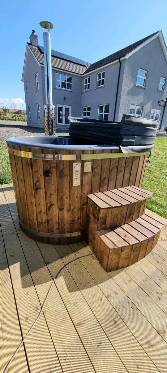 2 person wood fired hot tub - Image 2