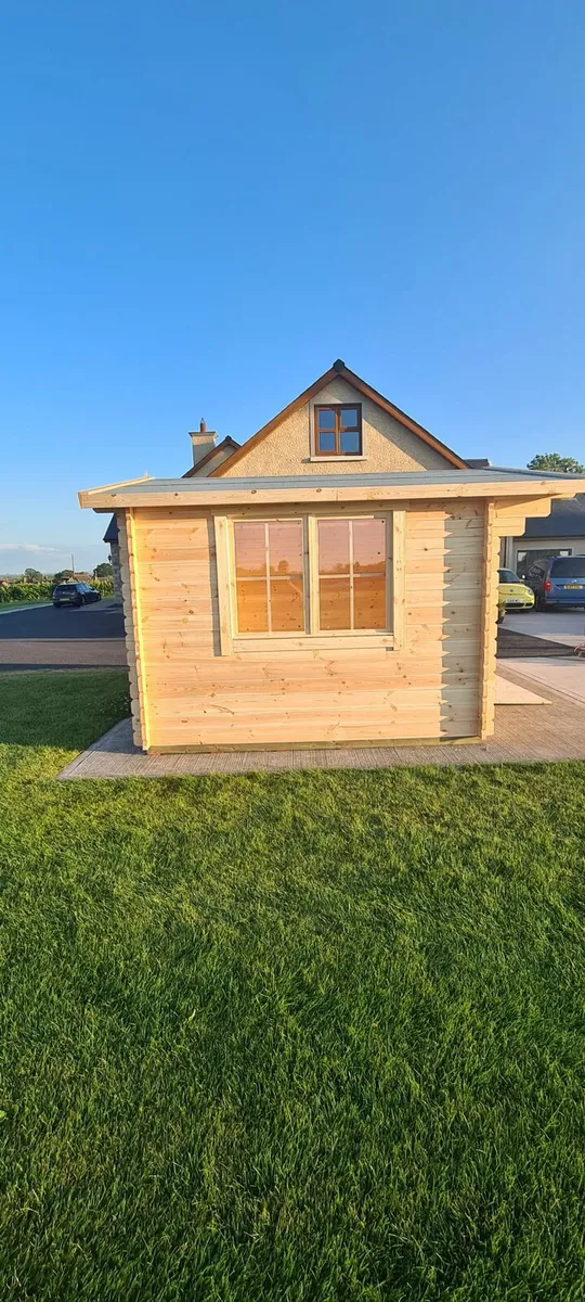 Solid wood cabin"REINE" 34 4x3m - Image 3