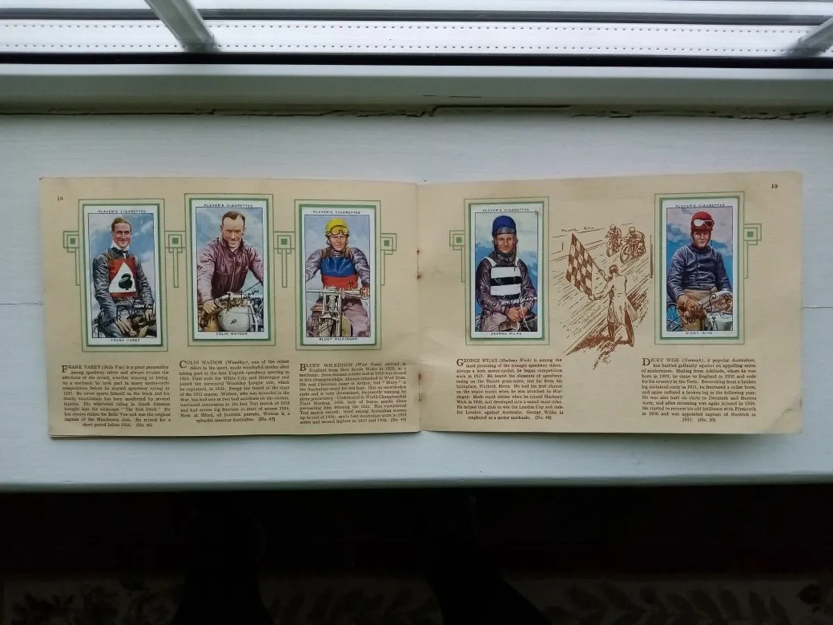 1937 John Player Speedway Racer Card Set - Image 3