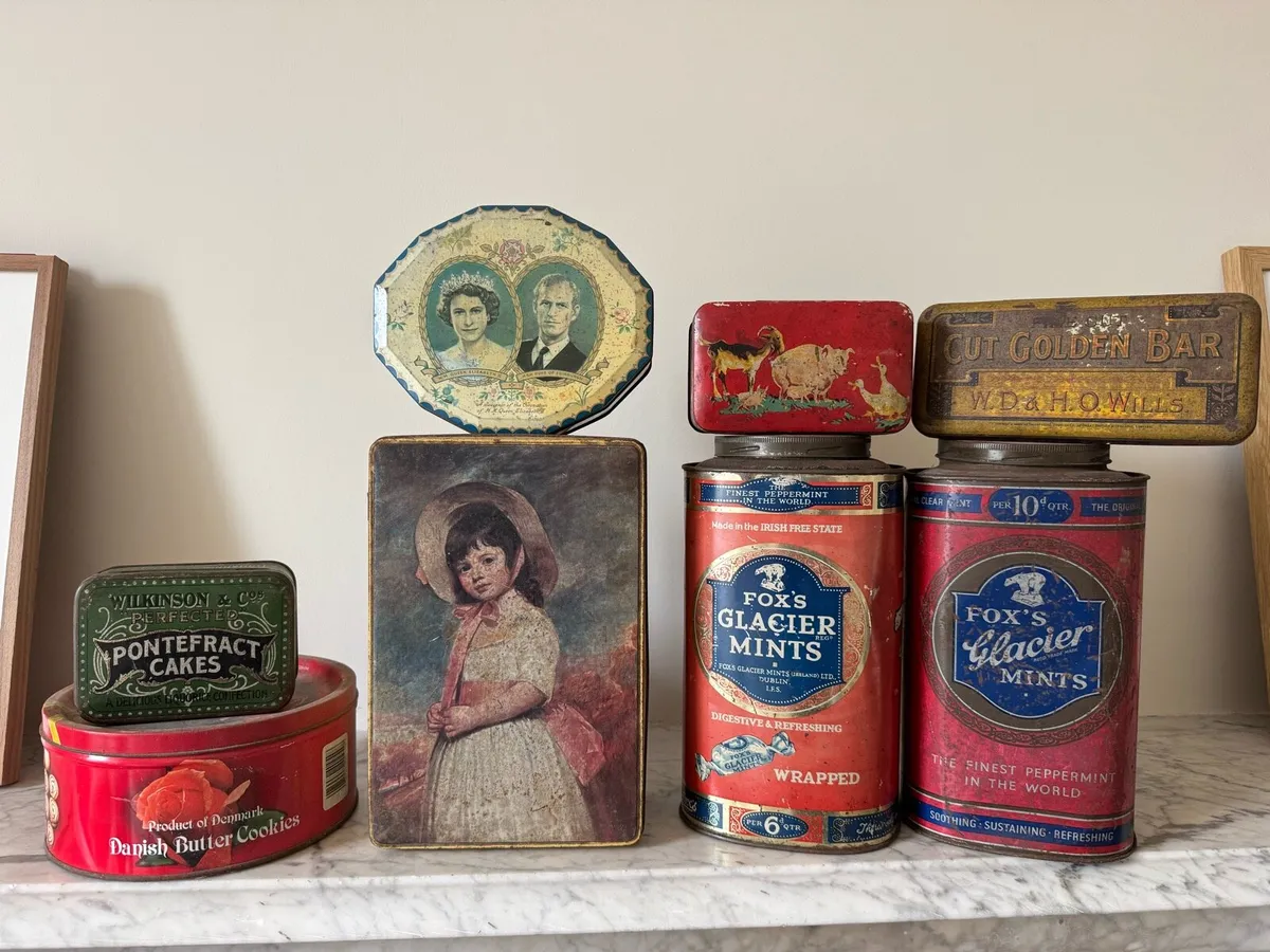 Collectible antique tins Job Lot - Image 1