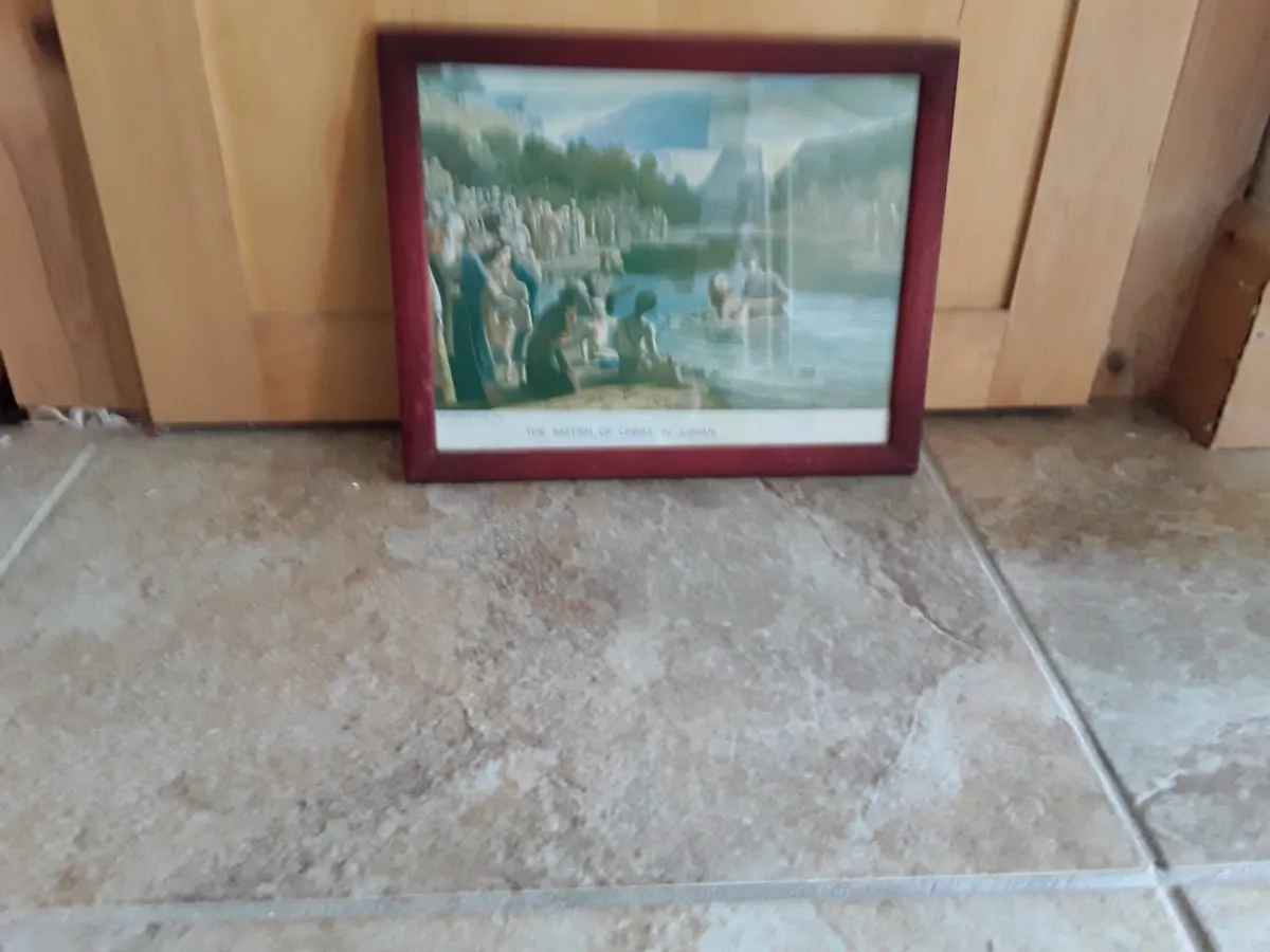 Small picture of Christ's baptism in the Jordan - Image 1