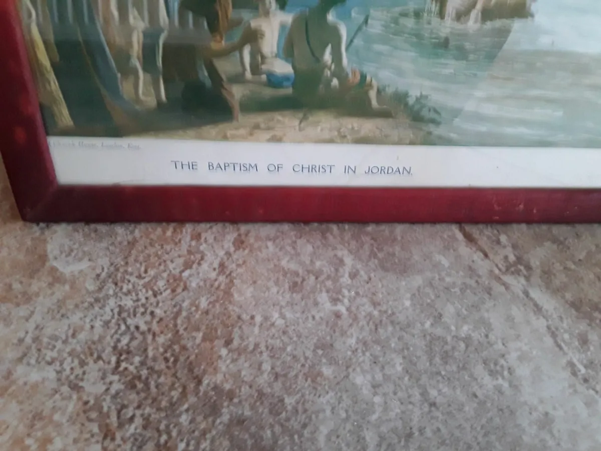 Small picture of Christ's baptism in the Jordan - Image 4