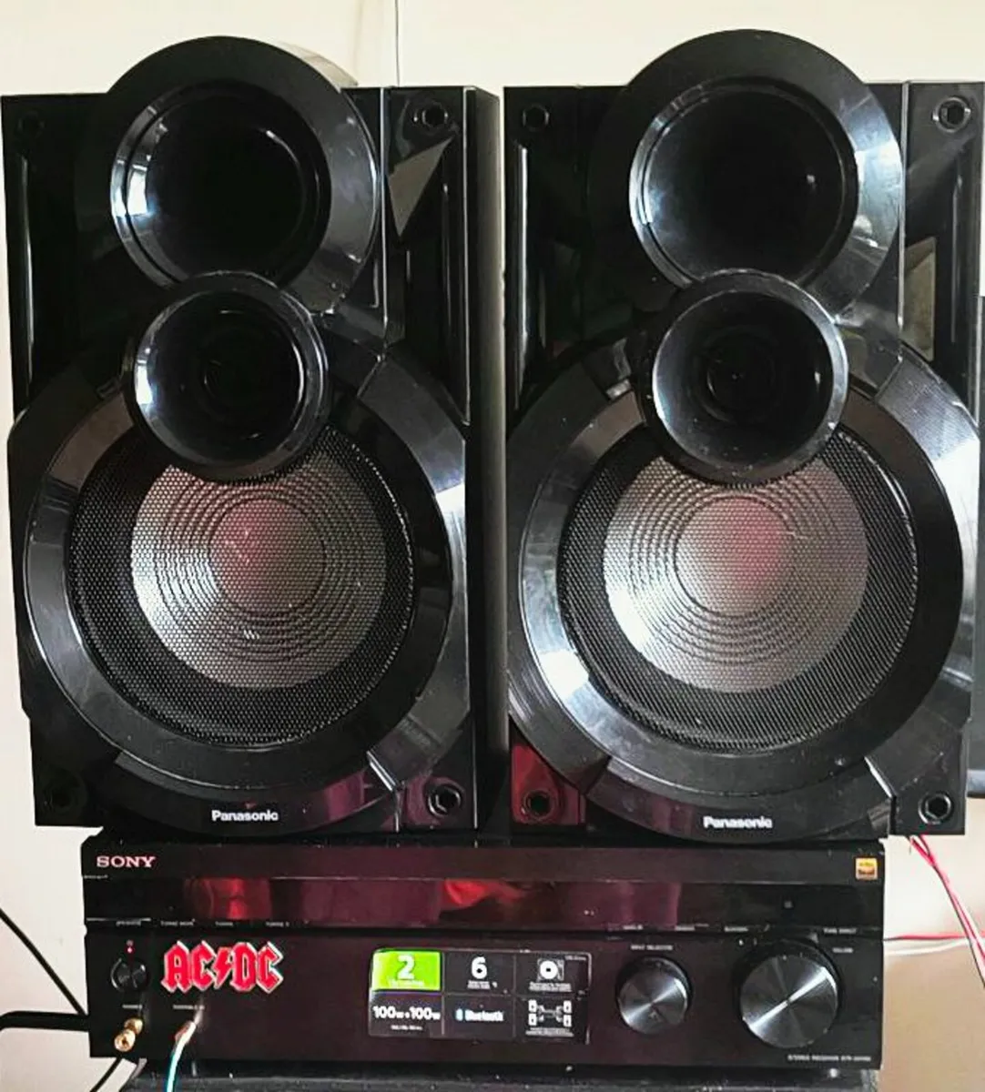 Amplifier Stereo Receiver &  Speaker System set - Image 3