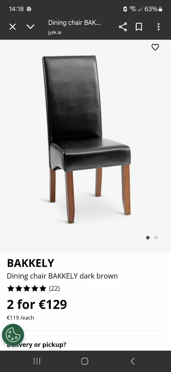 Leather chairs - Image 3