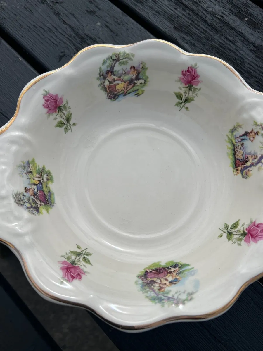 2 piece Staffordshire jug and basin - Image 4