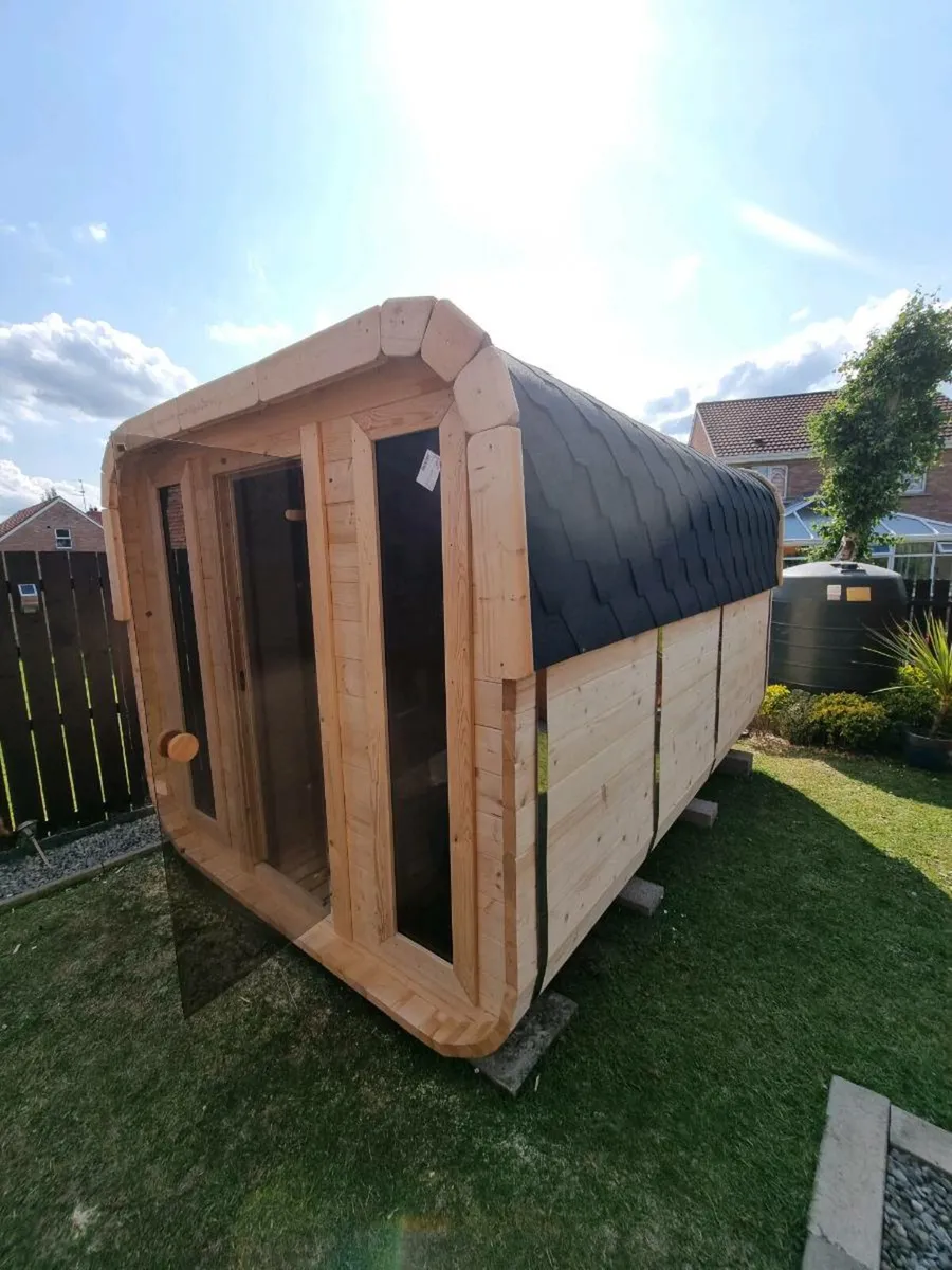 Square sauna 2,5×4m - Image 1