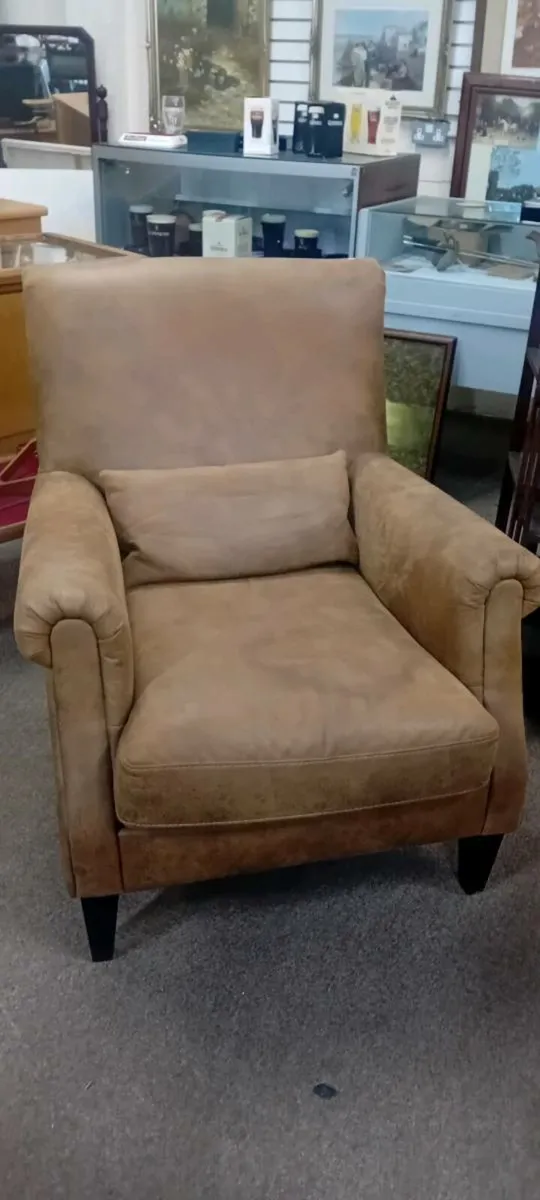 Ex Display Model Nu Buck Armchair - Image 1