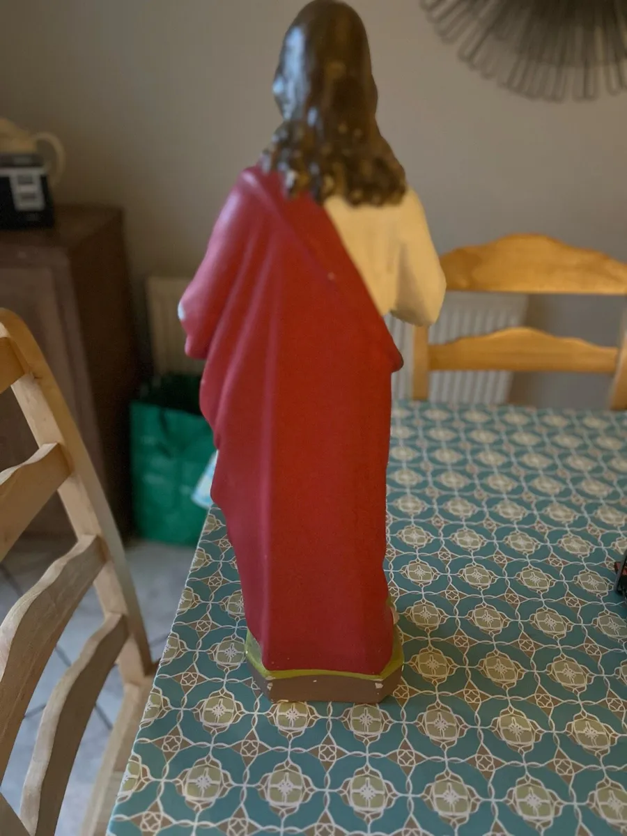 Vintage Religious Statue - Image 2