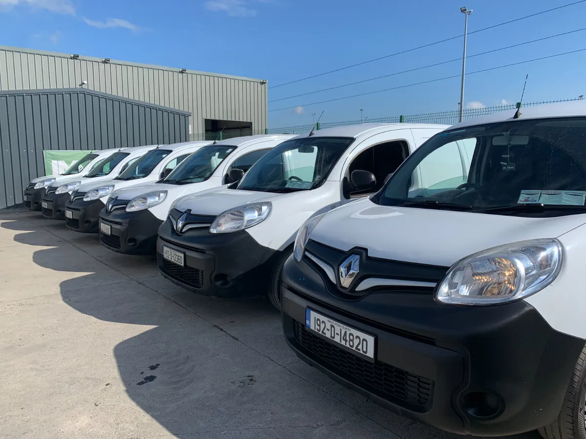 6 X 2019 RENAULT KANGOO VANS FOR AUCTION - NAAS - Image 1
