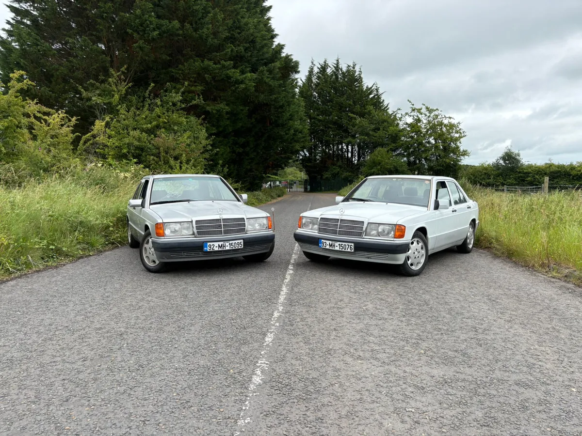 2x Mercedes-Benz 190E Jap Imports - Image 4