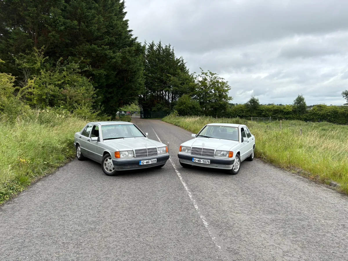 2x Mercedes-Benz 190E Jap Imports - Image 3