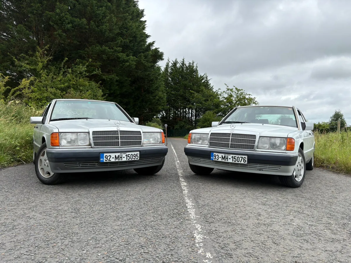 2x Mercedes-Benz 190E Jap Imports - Image 1