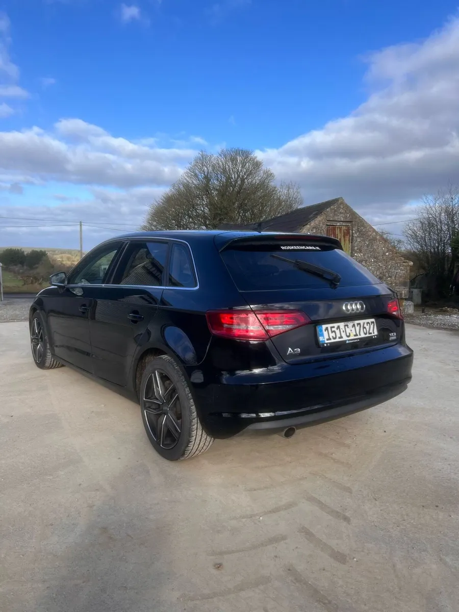 Black Audi A3 - Image 1