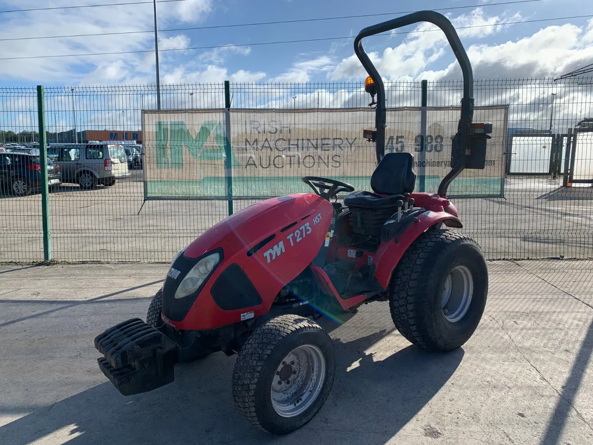 TYM T273 COMPACT TRACTOR FOR AUCTION - NAAS - Image 1