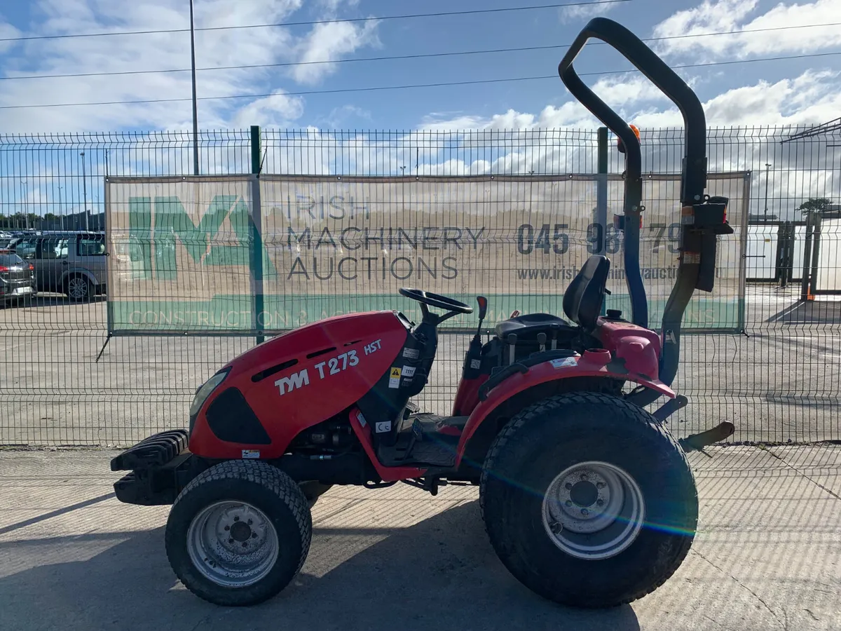 TYM T273 COMPACT TRACTOR FOR AUCTION - NAAS - Image 2