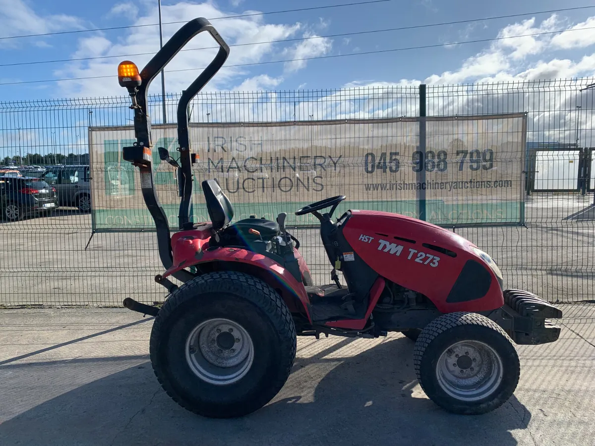 TYM T273 COMPACT TRACTOR FOR AUCTION - NAAS - Image 3