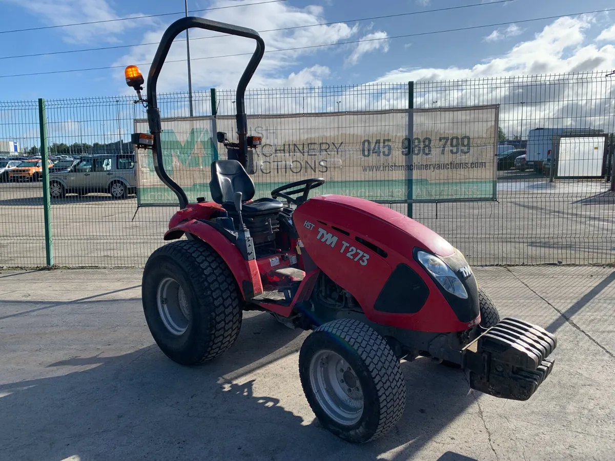 TYM T273 COMPACT TRACTOR FOR AUCTION - NAAS - Image 4