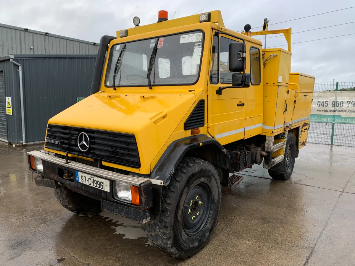 1997 MERCEDES UNIMOG 140 4X4 FOR AUCTION - Image 1