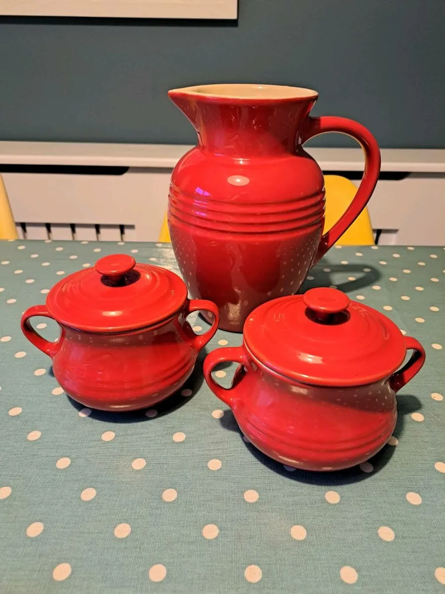 Le creuset jug soup bowls - Image 1