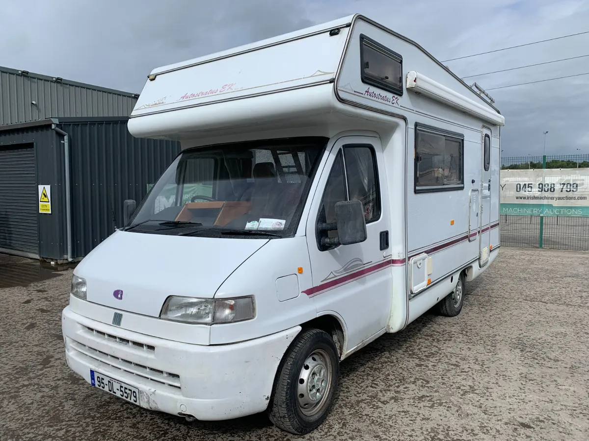 1995 FIAT DUCATO ELDDIS CAMPER FOR AUCTION - NAAS - Image 1