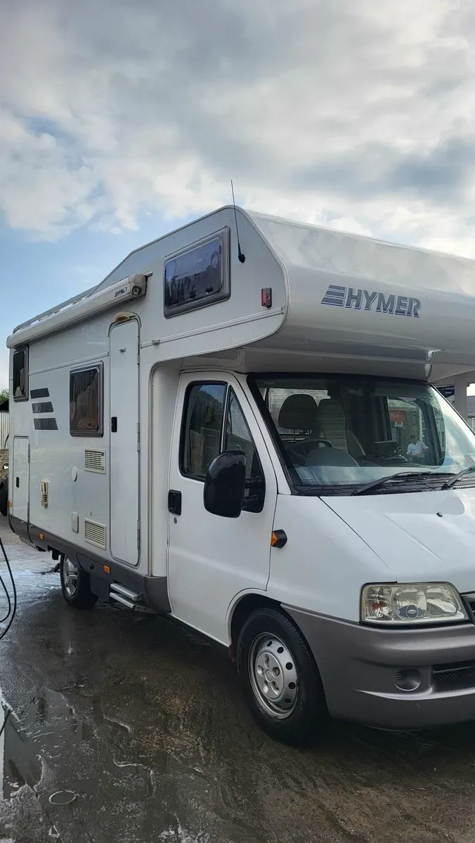 Hymer 6 berth  motorhome - Image 1