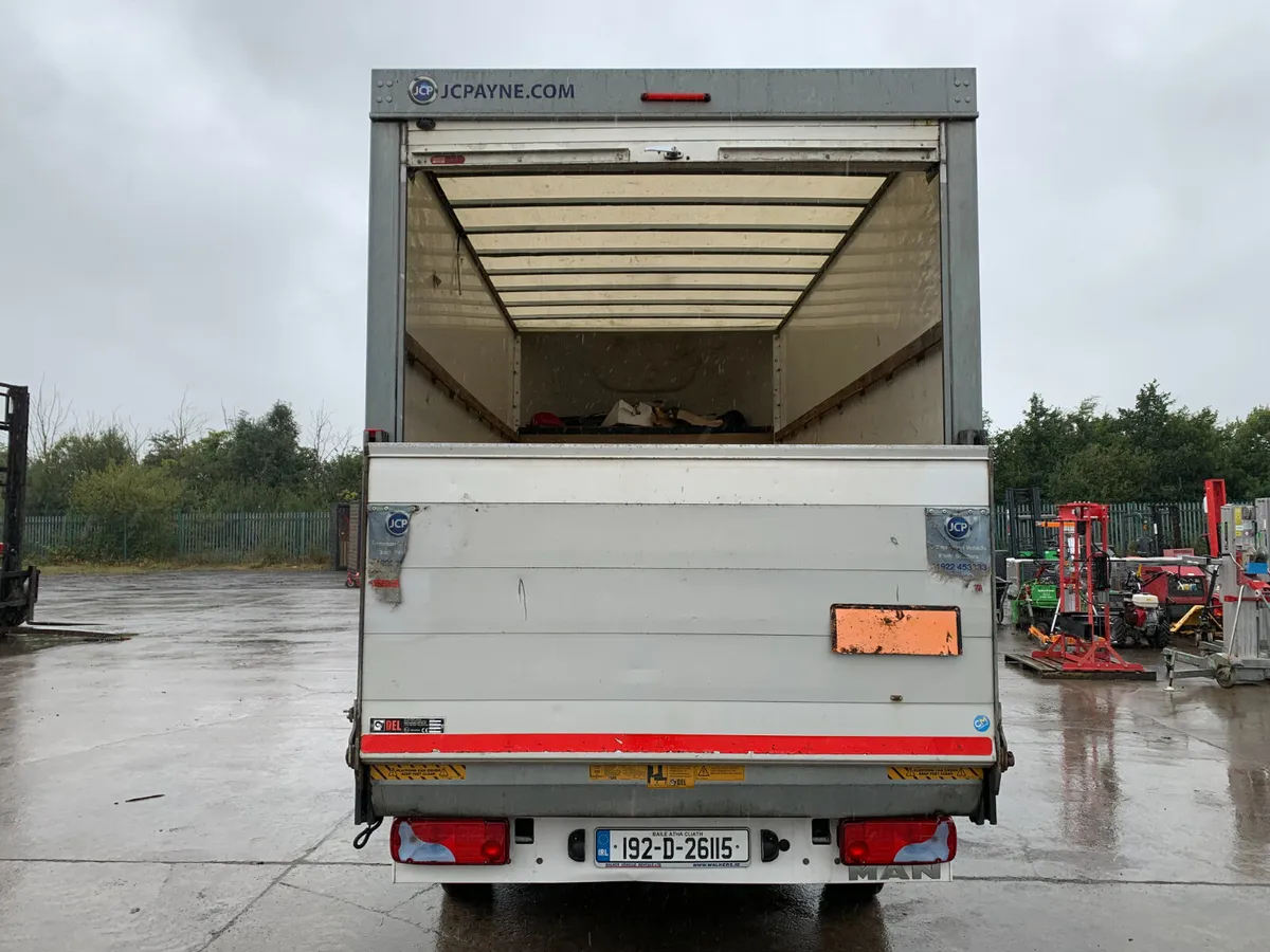 2019 MAN TGE 3.140 BOX BODY FOR AUCTION - NAAS - Image 4