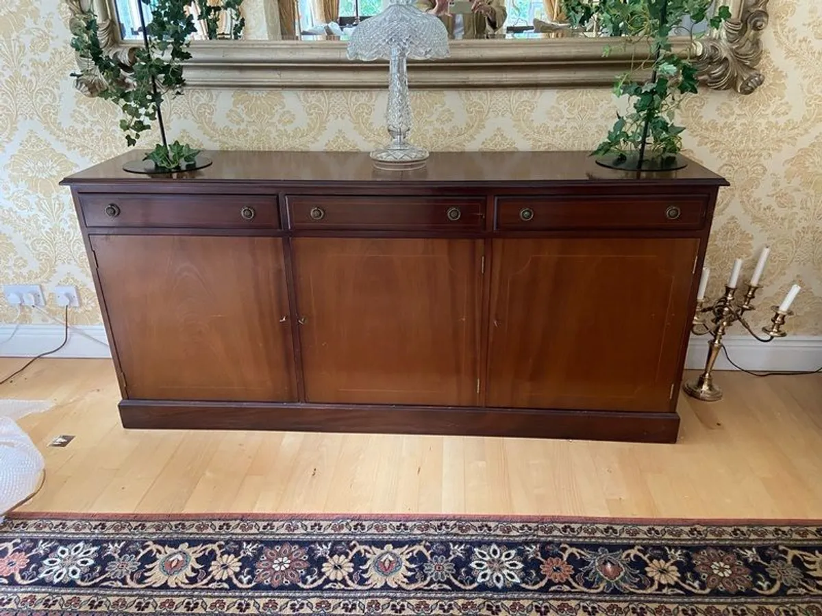 mahogany sideboard