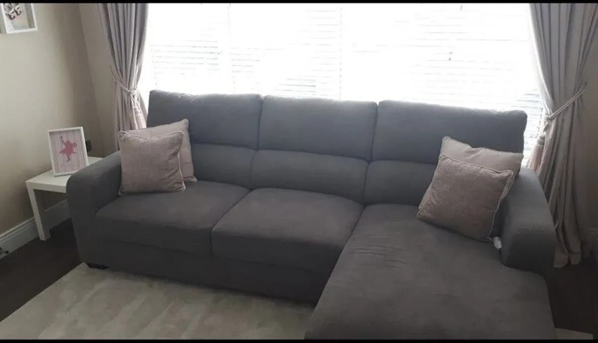 3 Seater Chaise Sofa - Image 1