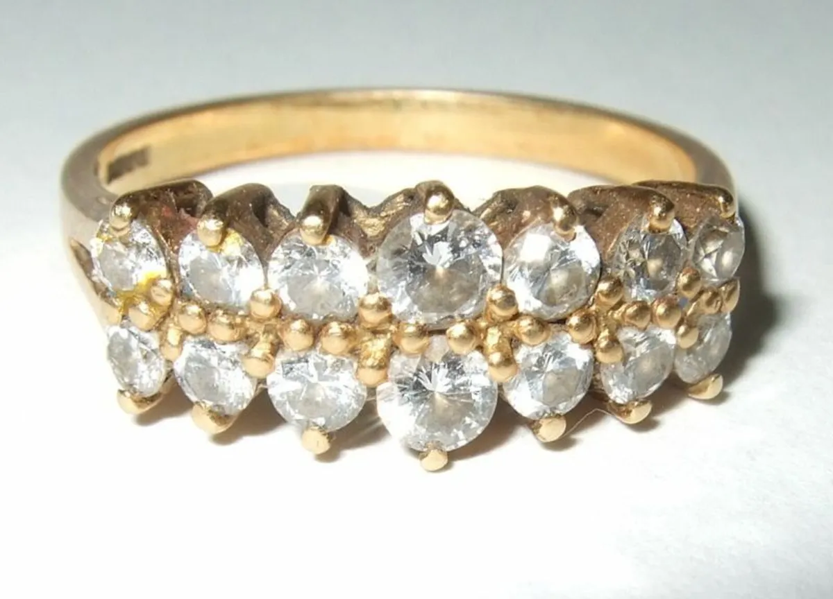 Vintage 18ct Gold & Diamond Ring - Image 4