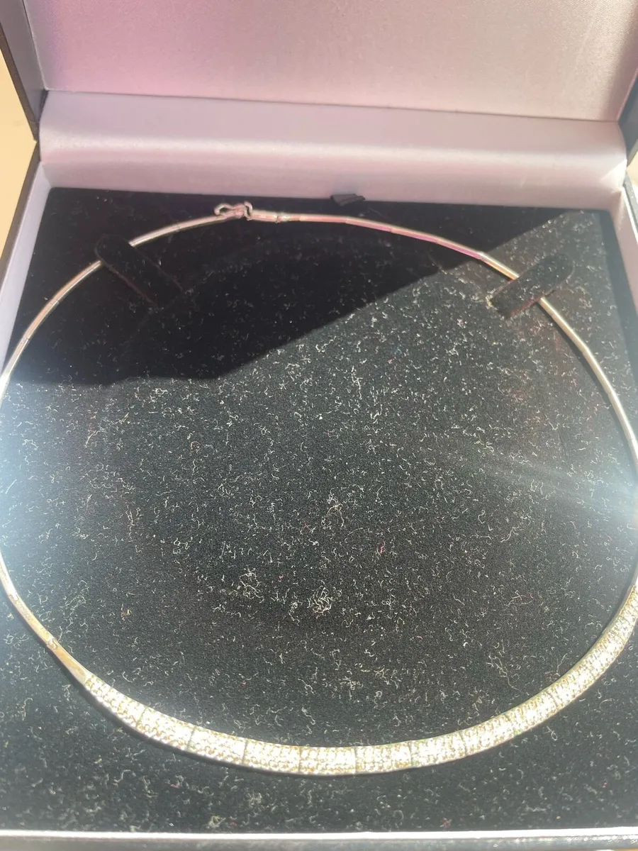 White gold necklace - Image 1