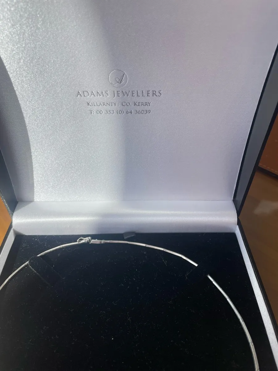 White gold necklace - Image 2
