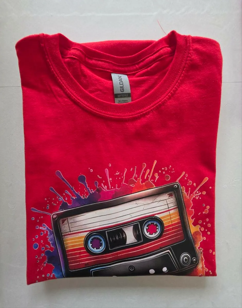 Ladies M size, handmade hot press tshirt. - Image 1