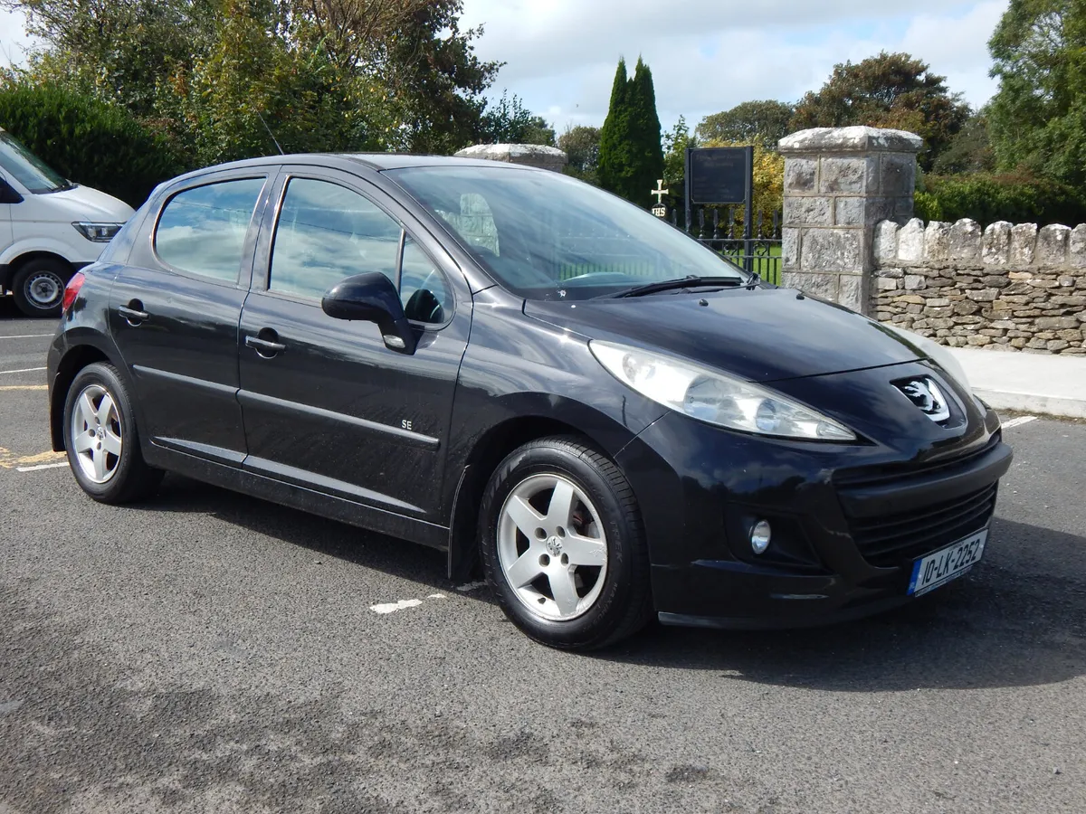 2010 Peugeot 207 SE + 1.4Diesel NCT 09/26 2 owners - Image 1