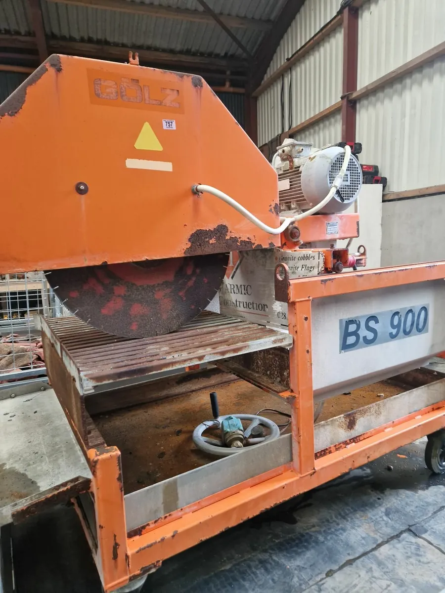 Golz BS900 Masonary table saw - Image 3