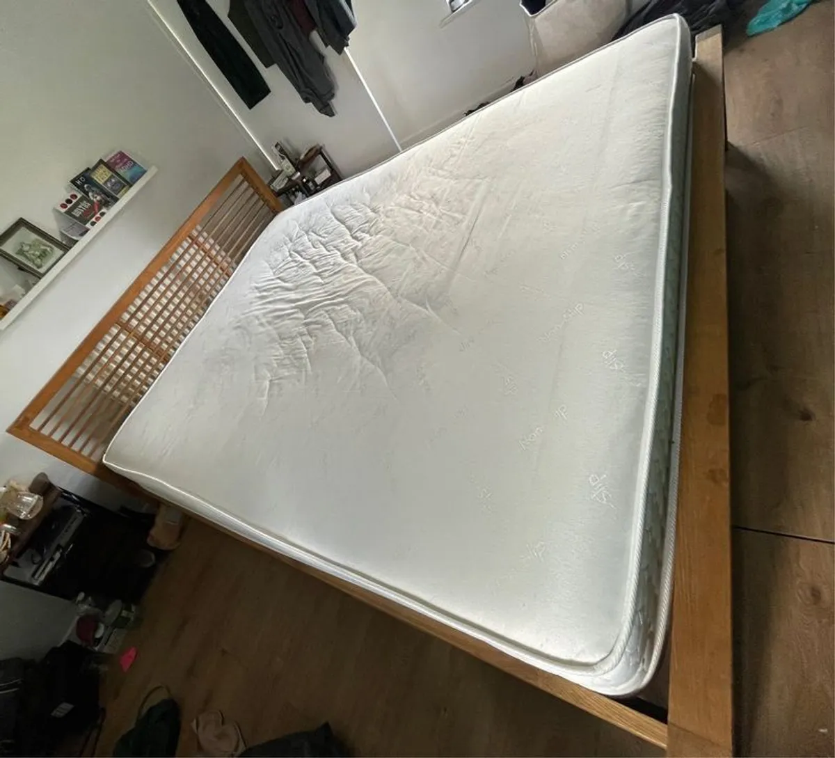 Super King Size bed frame + Premium Mattress - Image 2